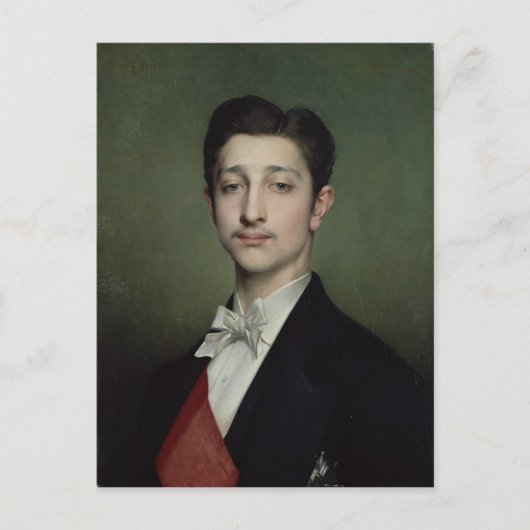 Eugene-Louis-Napoleon Bonaparte 1874 Postkarte (Vorderseite)