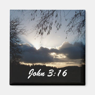 Eugene ODER… John-3:16 Magnet