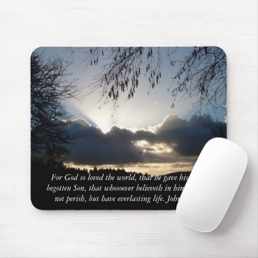 Eugene ODER… John-3:16 Mousepad (Mit Mouse)