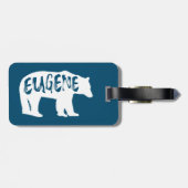 Eugene Oregon Bear Gepäckanhänger (Rückseite horizontal)