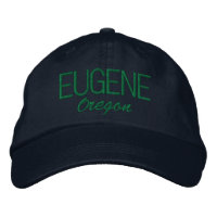 Eugene Oregon bestickte Hat