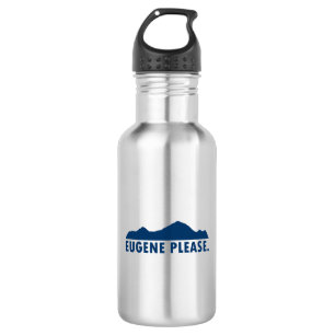 Eugene Oregon Bitte Edelstahlflasche