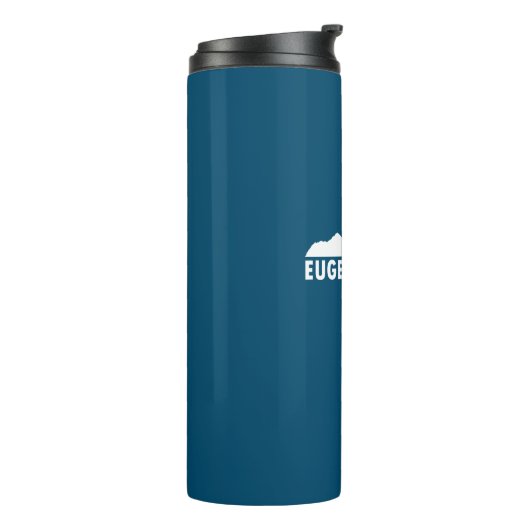 Eugene Oregon Bitte Thermosbecher (Nach links gedreht)
