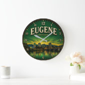 Eugene Oregon Große Wanduhr (Zuhause)
