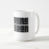 Eugene - Oregon Kaffeetasse (VorderseiteRechts)