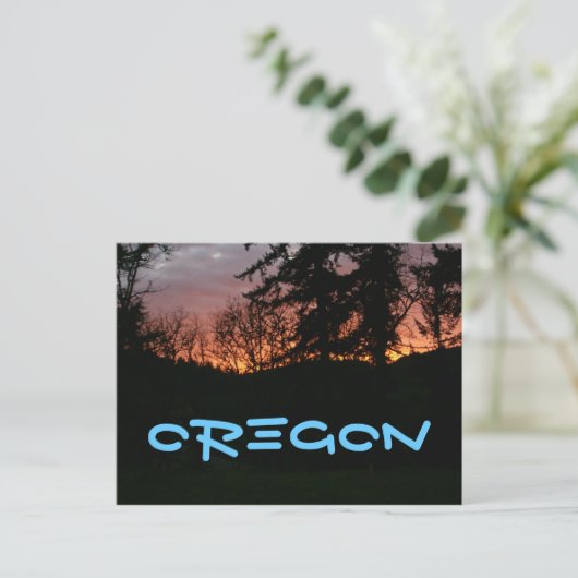 Eugene, Oregon Postkarte (Stehend Vorderseite)