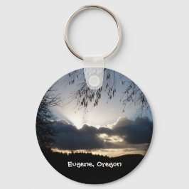 Eugene, Oregon Sunset Schlüsselanhänger