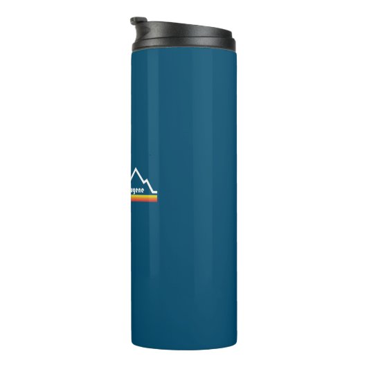 Eugene Oregon Thermosbecher (Nach rechts gedreht)