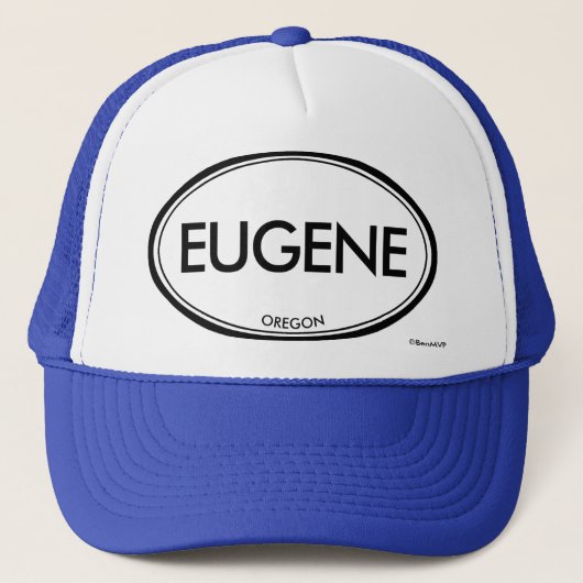 Eugene, Oregon Truckerkappe (Vorderseite)