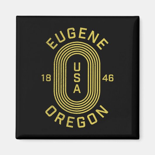 Eugene Oregon USA  Magnet (Vorne)