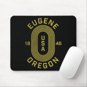 Eugene Oregon USA  Mousepad (Mit Mouse)