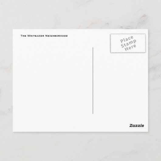 Eugene Postcard Postkarte (Rückseite)