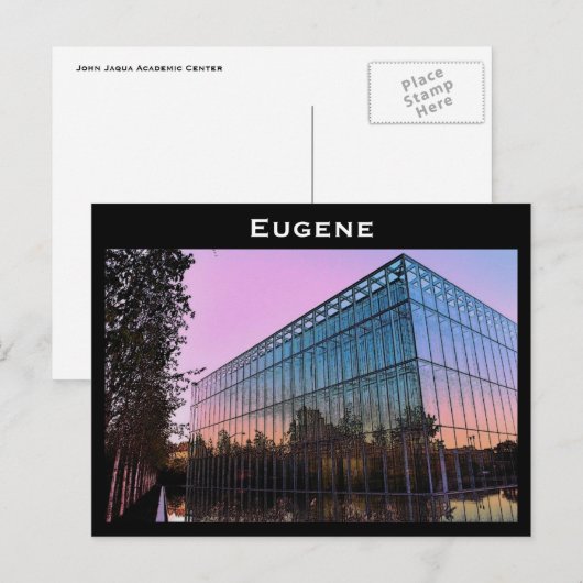 Eugene Postcard Postkarte (Vorne/Hinten)