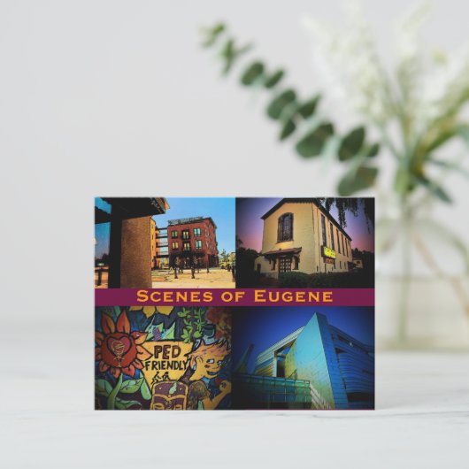 Eugene Scenes Postcard Postkarte (Stehend Vorderseite)