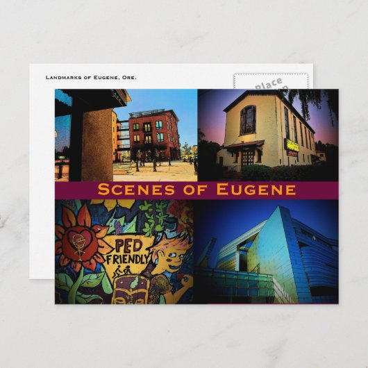 Eugene Scenes Postcard Postkarte (Vorne/Hinten)