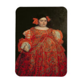 Eugenia Martinez Vallejo genannt La Monstrua (Öl Magnet (Vertikal)