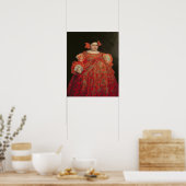 Eugenia Martinez Vallejo genannt La Monstrua (Öl Poster (Küche)