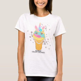 Eugenie Unicorn Creamy Dreamies  T-Shirt