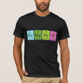 Eugenio Periodic Table Name Shirt (Vorderseite)