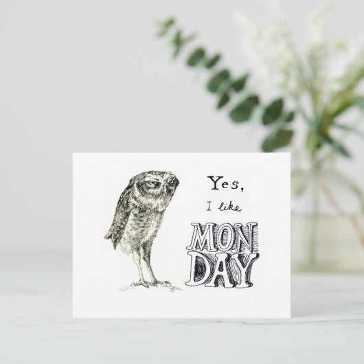 Euhu Postkarte (Stehend Vorderseite)