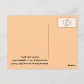 Eukalyptkarten Postkarte (Rückseite)