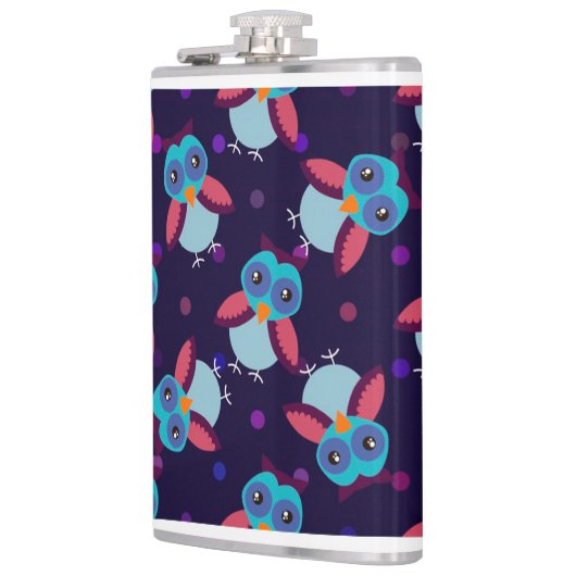 Eukalyptohintergrund Flachmann (Links)