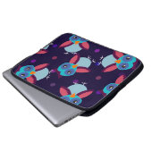 Eukalyptohintergrund Laptopschutzhülle (Vorne Knopf)