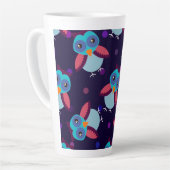 Eukalyptohintergrund Milchtasse (Linke Ecke)