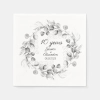 Eukalyptus 10. Zehn-Hochzeitstag