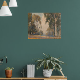 Eukalyptus (1922) - Botanisch-Delikatfarbenes Wass Poster