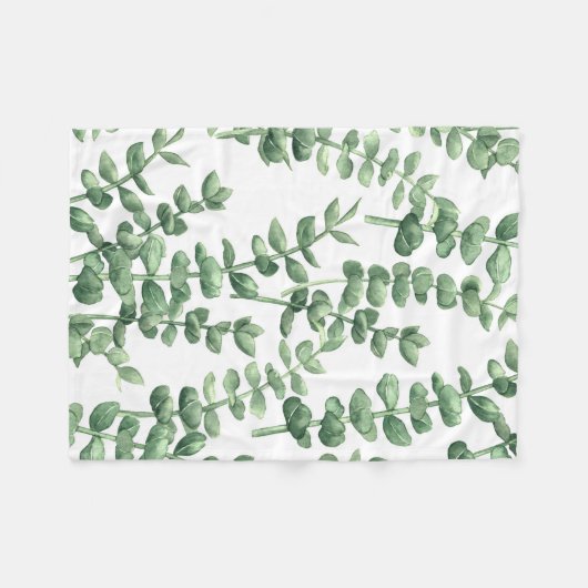 Eukalyptus 1 fleecedecke (Vorderseite (Horizontal))