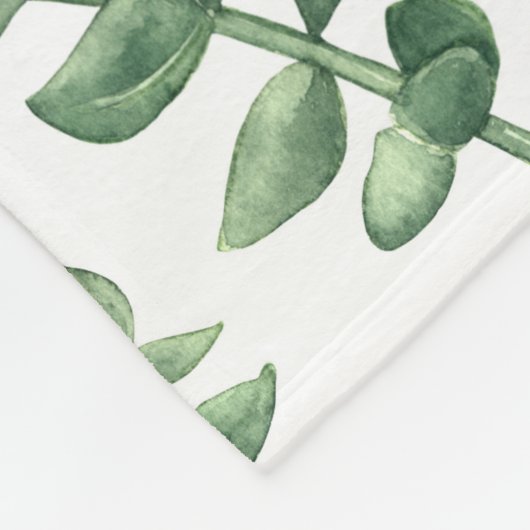 Eukalyptus 1 fleecedecke (Ecke)