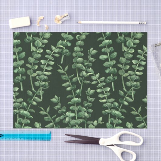 Eukalyptus 2 seidenpapier (Handwerk)