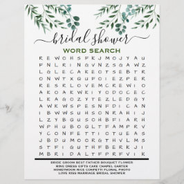 Eukalyptus 2-Seite des Babyduschspiels