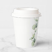 Eukalyptus 60. Erwachsene Geburtstagsparty Pappbecher (Rechts)