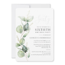 Eukalyptus 60. Geburtstag