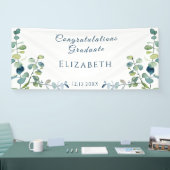 Eukalyptus Abschlussfeier Diplomparty Banner (Messe)