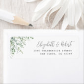 Eukalyptus-Adressetikett (Insitu)