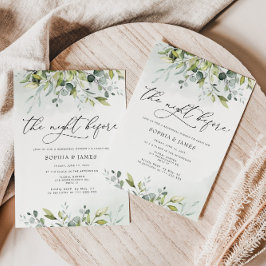 Eukalyptus am Abend vor der Probe Einladung