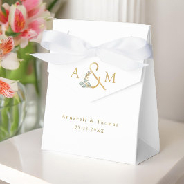 Eukalyptus Ampersand Wedding Box Geschenkschachtel