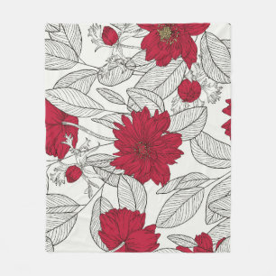 Eukalyptus Anemone Fleecedecke