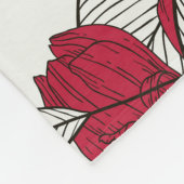 Eukalyptus Anemone Fleecedecke (Ecke)