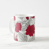 Eukalyptus Anemone Kaffeetasse (Vorderseite Links)