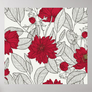 Eukalyptus Anemone Poster