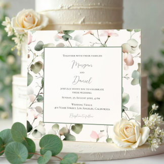 Eukalyptus-Aquarell-Hochzeit