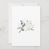 Eukalyptus Arch Holiday Party Einladung (Rückseite)