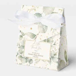 Eukalyptus-Baby-Party-Geschenkbox Geschenkschachtel