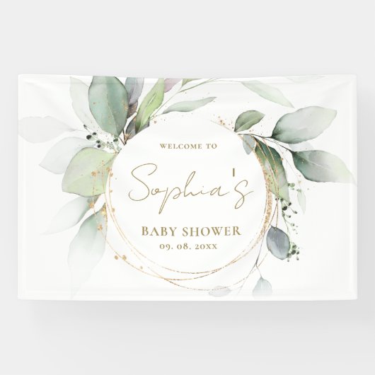 Eukalyptus Baby Shooting Background Banner (Horizontal)