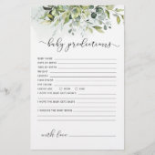 Eukalyptus-Babydusche (Vorderseite)