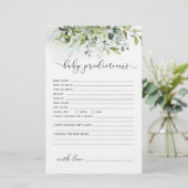 Eukalyptus-Babydusche (Stehend Vorderseite)